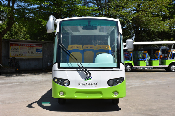 Outdoor 14 Passenger Electric Sightseeing Car with Superior Cruising Capacity