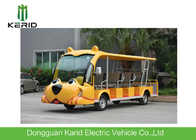 Customized Cartoon Design 14 Seats Tourist Sightseeing Cart Electric Tour Bus For Parks